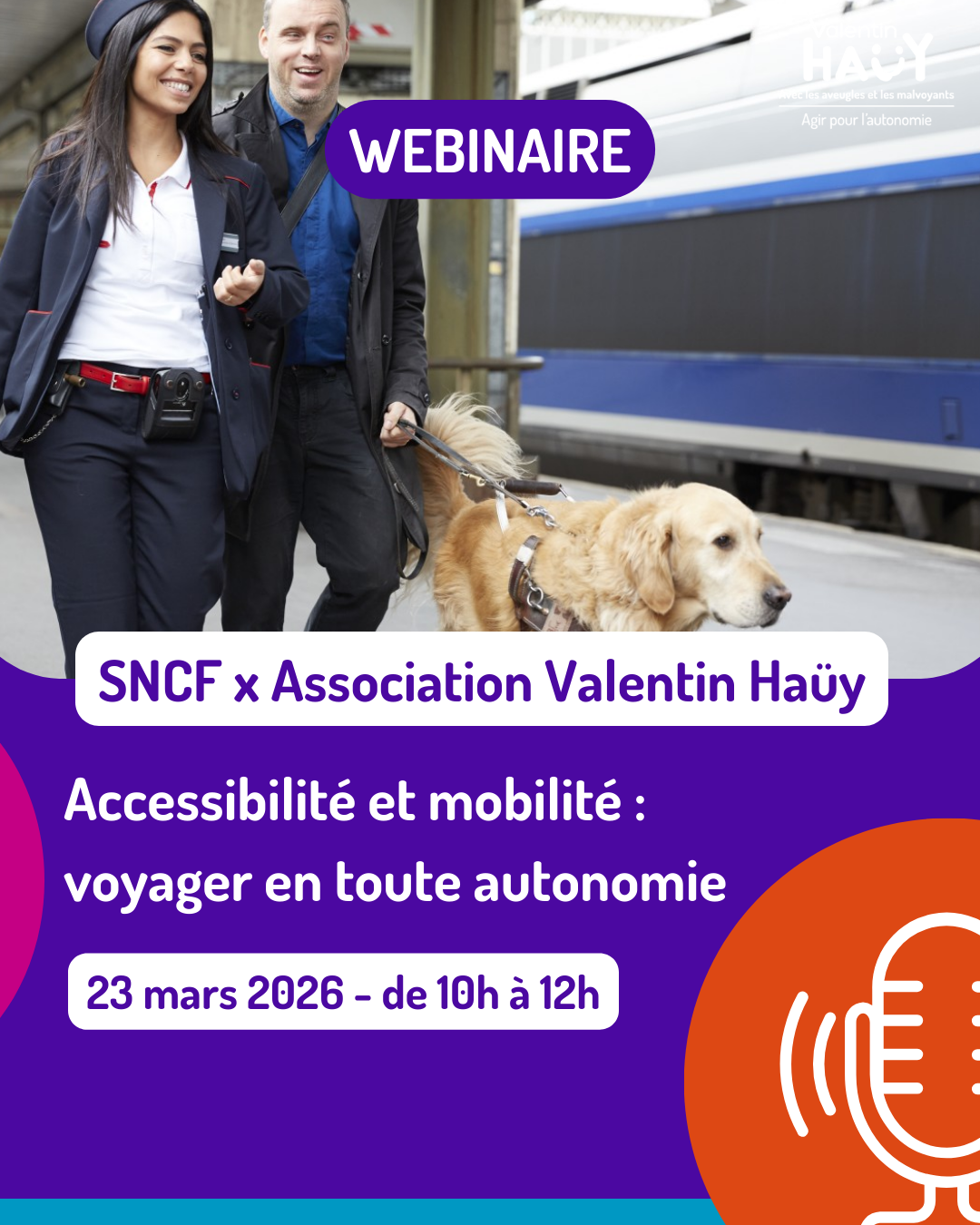  voyager en toute autonomie 23 mars 2026 de 10h à 12h