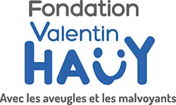 Logo : Fondation Valentin Haüy